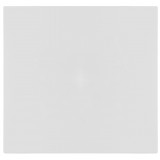 Placa Cega com Suporte 4x4 - RECTA Branco Satin Fosco